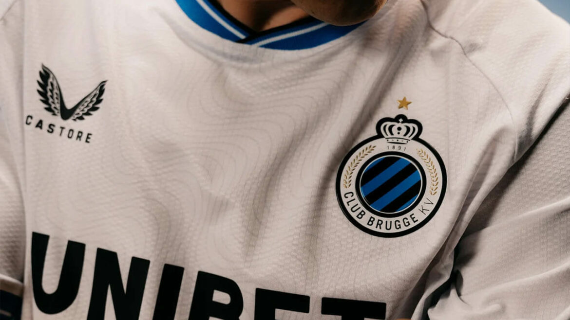 Camisa reserva do Club Brugge 2024-2025 Castore