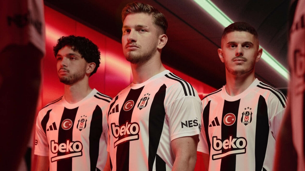 Camisa titular do Besiktas 2024-2025 Adidas
