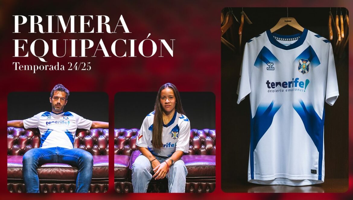 Camisa titular do CD Tenerife 2024-2025 é revelada pela Hummel