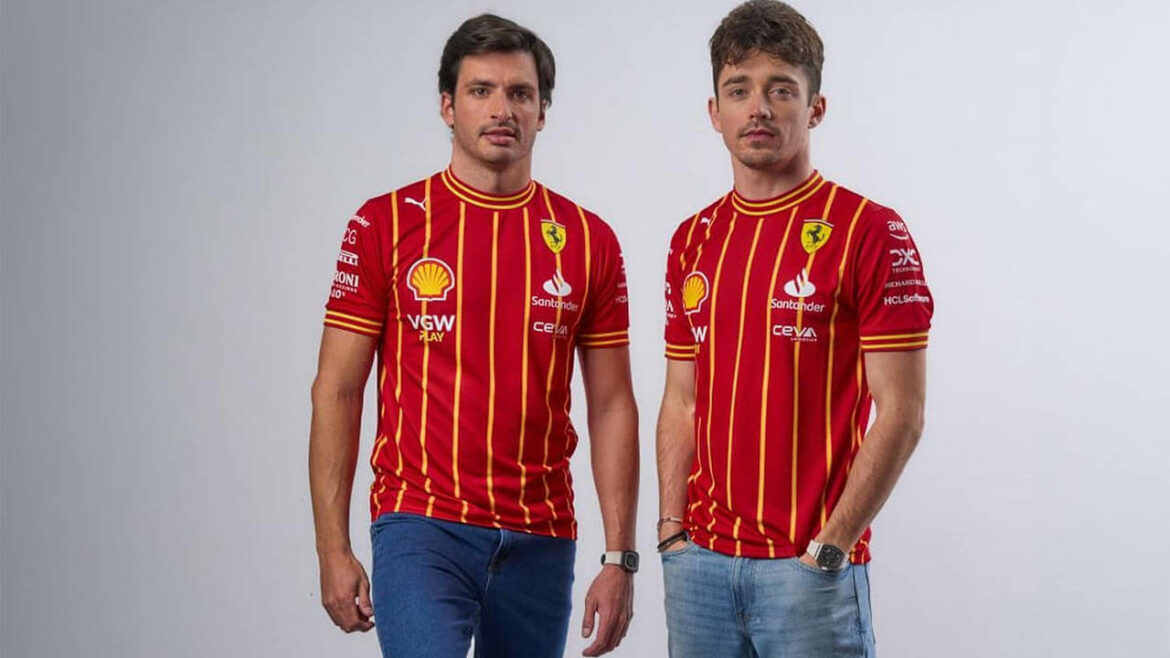Camisas de futebol da Ferrari EURO 2024 PUMA
