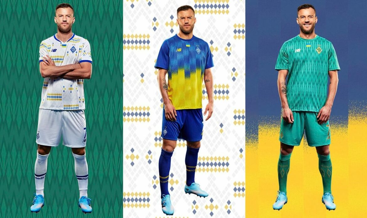 Camisas do Dynamo Kiev 2024-2025 são lançadas pela New Balance