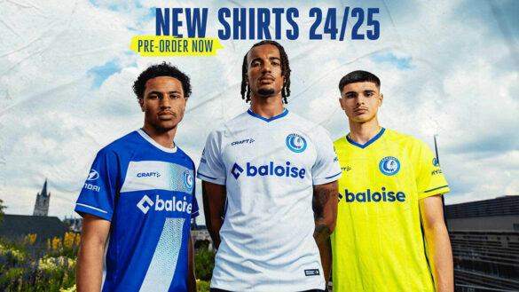 Camisas do KAA Gent 2024-2025 Craft