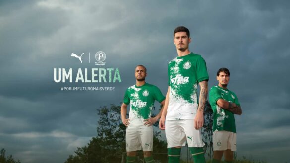 Por um Futuro Mais Verde Camisas Palmeiras PUMA 2024 a