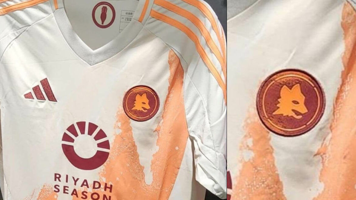 Camisa reserva da AS Roma 2024-2025 Adidas