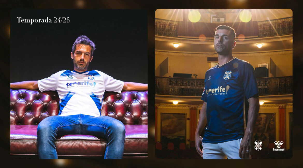 Camisa reserva do CD Tenerife 2024-2025 é revelada pela Hummel