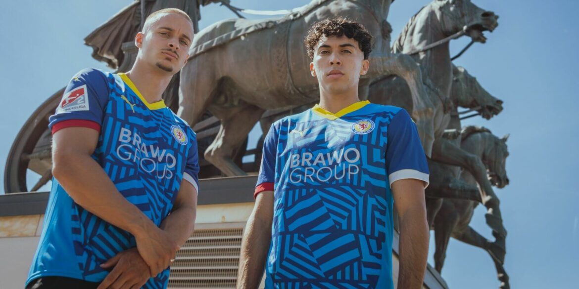 Camisa reserva do Eintracht Braunschweig 2024-2025 PUMA
