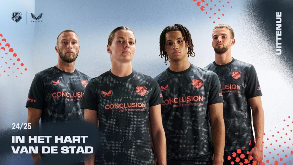 Camisa reserva do FC Utrecht 2024-2025 Castore a Camisa reserva do FC Utrecht 2024-2025 Castore