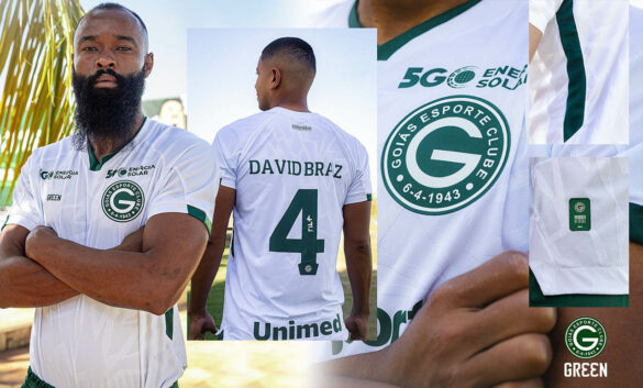 Camisa reserva do Goiás EC 2024-2025 Green