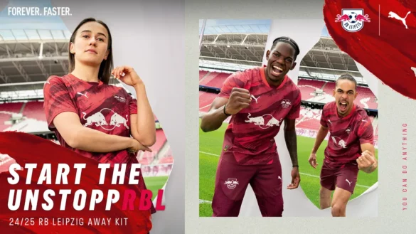 Camisa reserva do RB Leipzig 2024-2025 é lançada pela PUMA