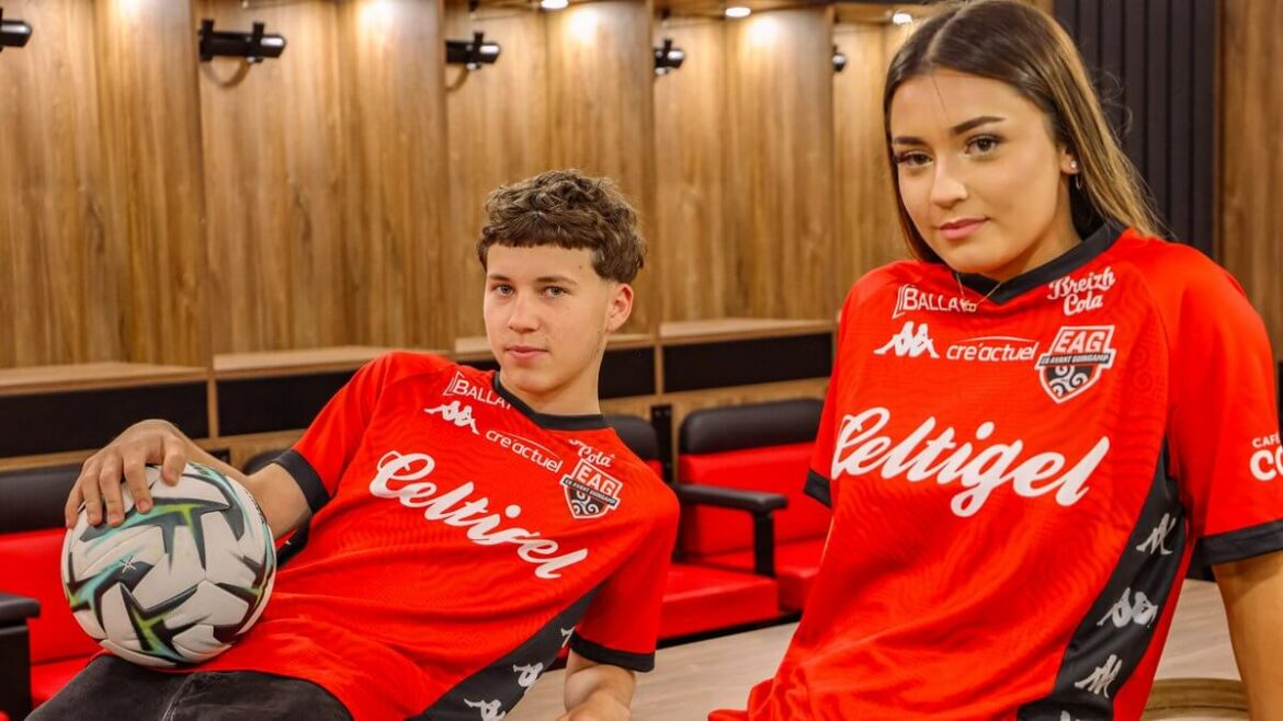 Camisa titular do EA Guingamp 2024-2025 Kappa