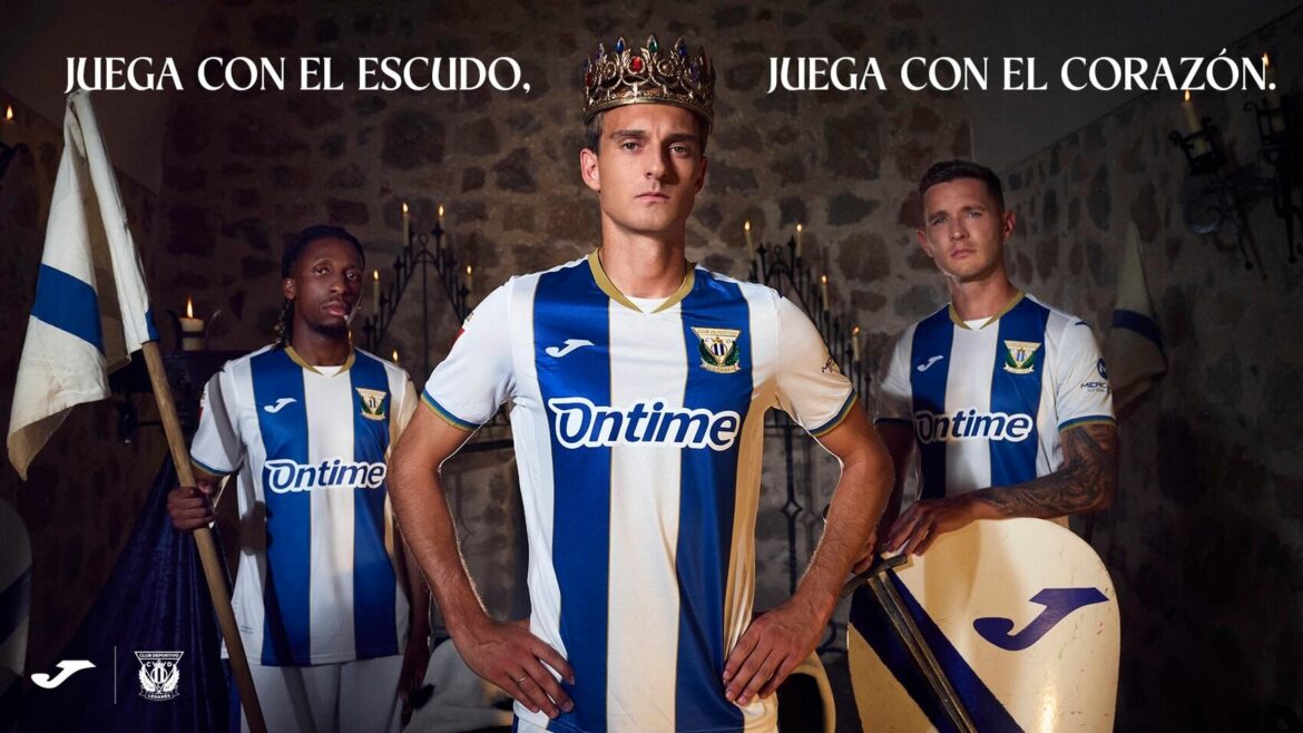 Camisa titular do Leganés 2024-2025 é lançada pela JOMA