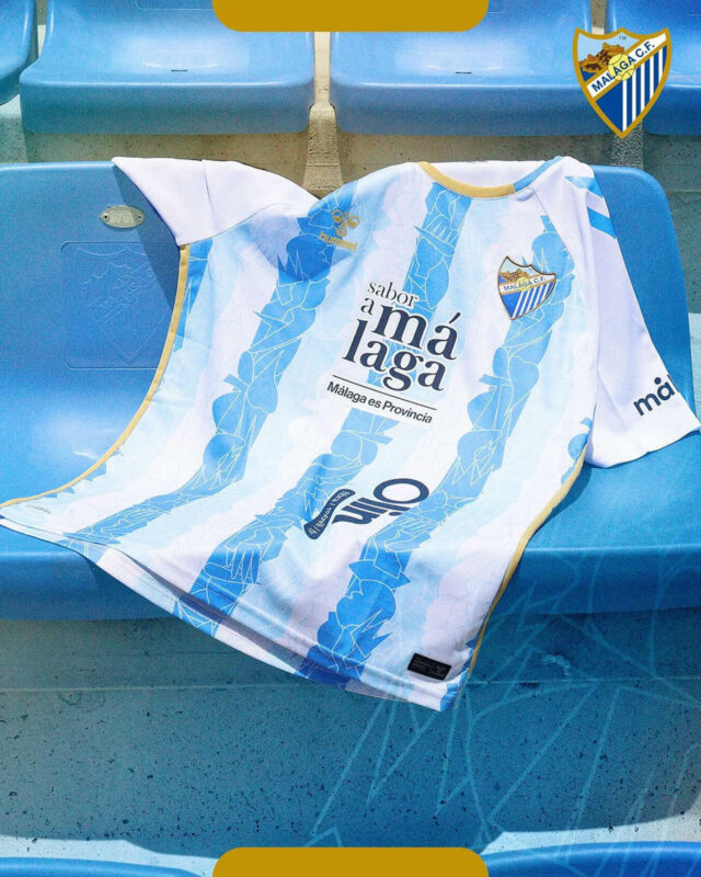Nova camisa titular do Málaga CF 20242025 Hummel » Mantos do Futebol