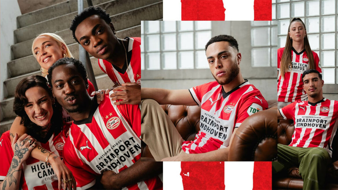 Camisa titular do PSV 2024-2025 PUMA