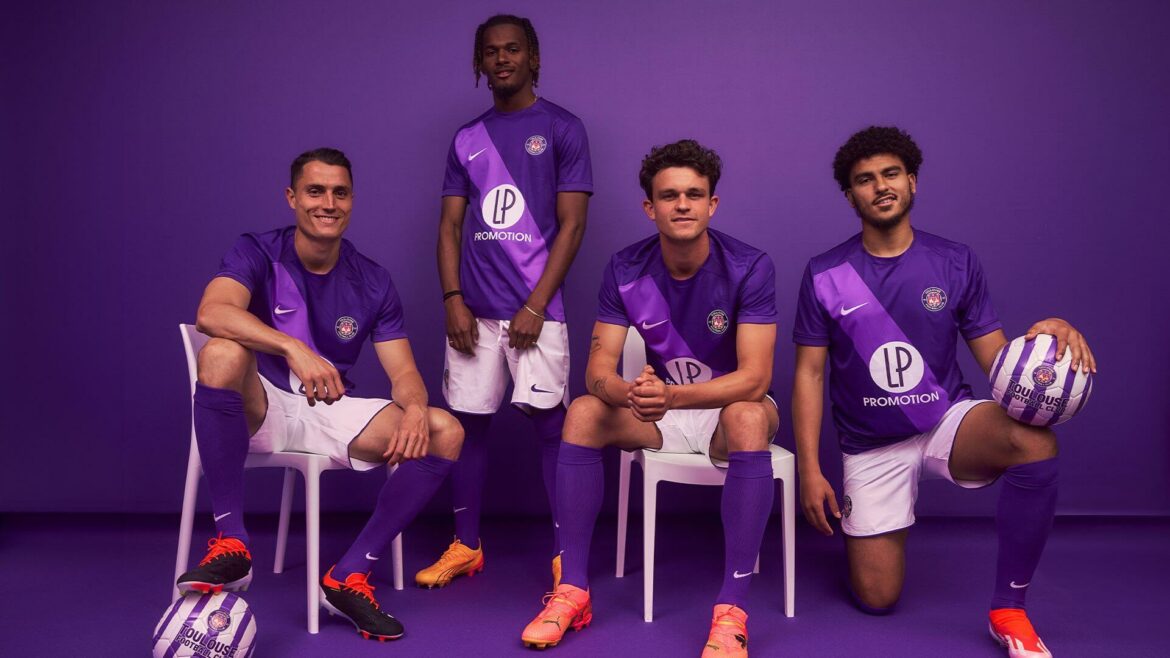 Camisa titular do Toulouse FC 2024-2025 Nike