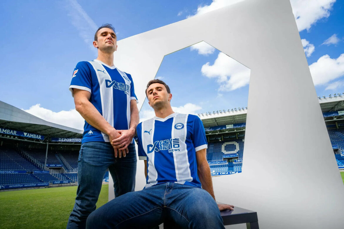 Camisas do Deportivo Alavés 2024-2025 são lançadas pela PUMA