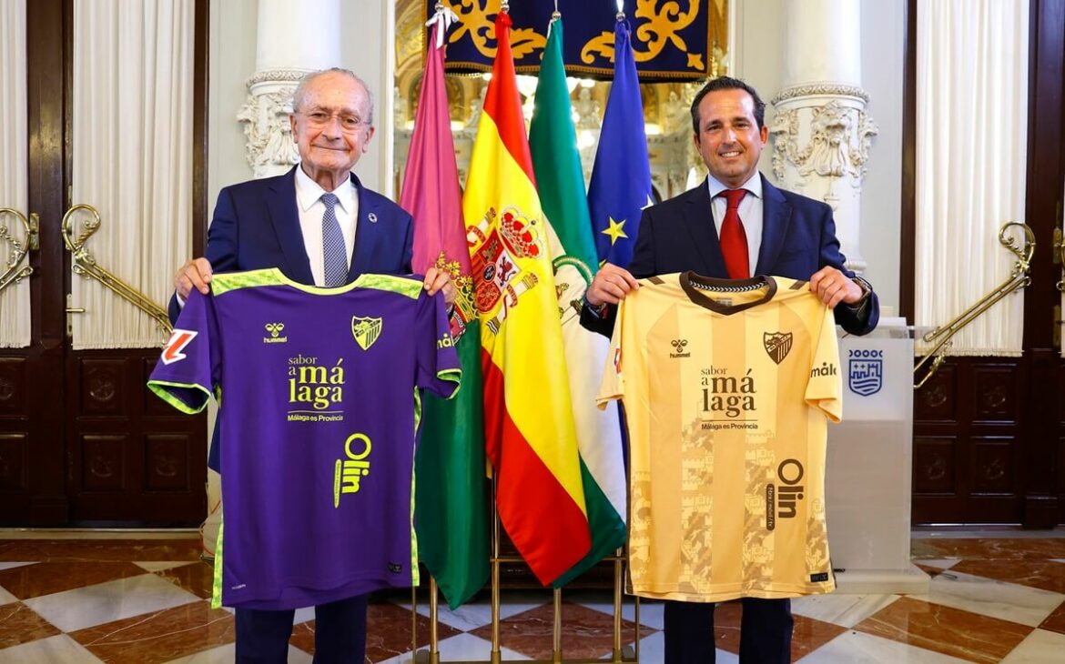 Camisas do Málaga CF 2024-2025 são lançadas pela Hummel