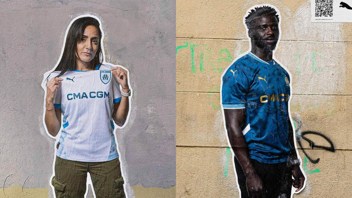 Camisas do Olympique de Marseille 2024-2025 PUMA a