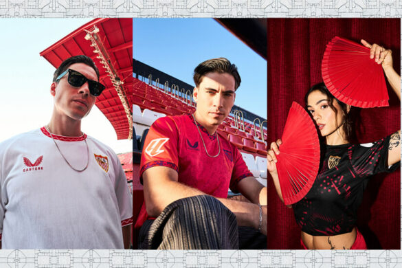 Camisas do Sevilla 2024-2025 são lançadas pela Castore