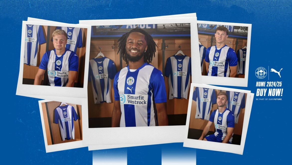 Camisas do Wigan Athletic 2024-2025 são lançadas pela PUMA