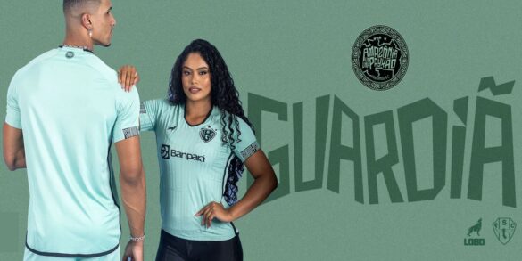 Lobo lança nova terceira camisa reserva do Paysandu para 2024