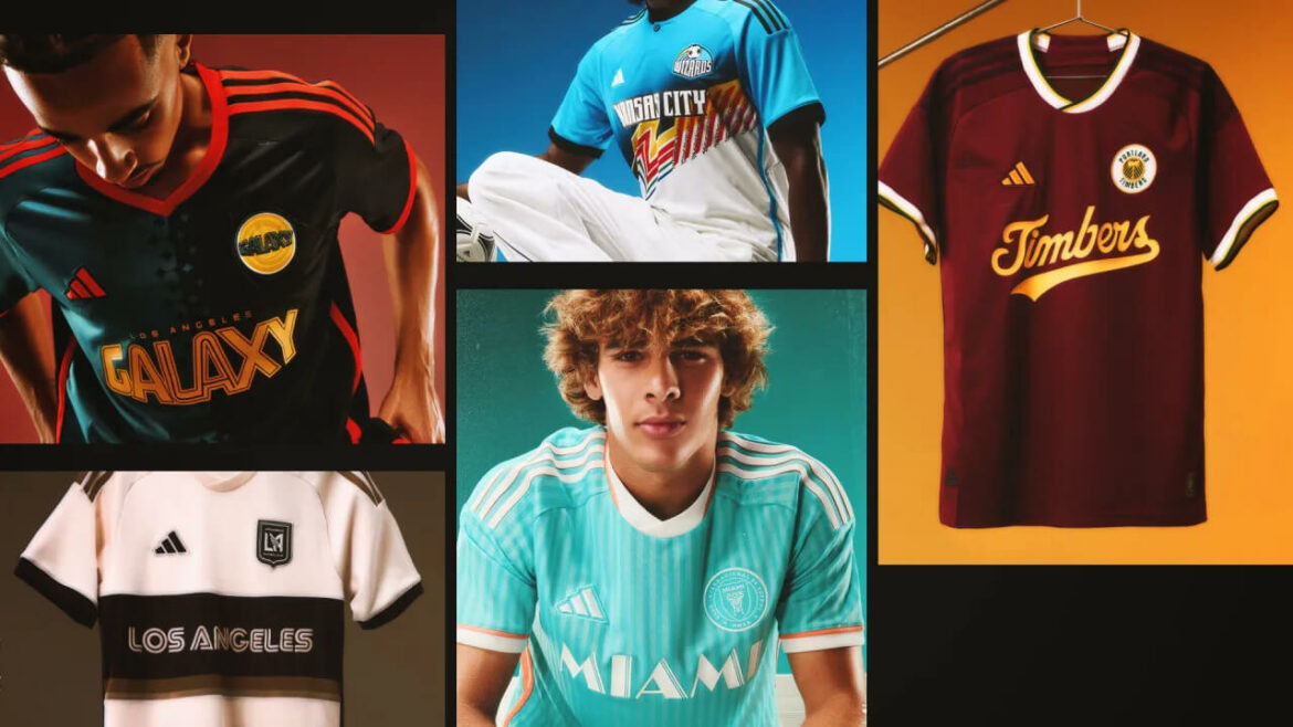MLS lança terceiras camisas retrô para a temporada 2024