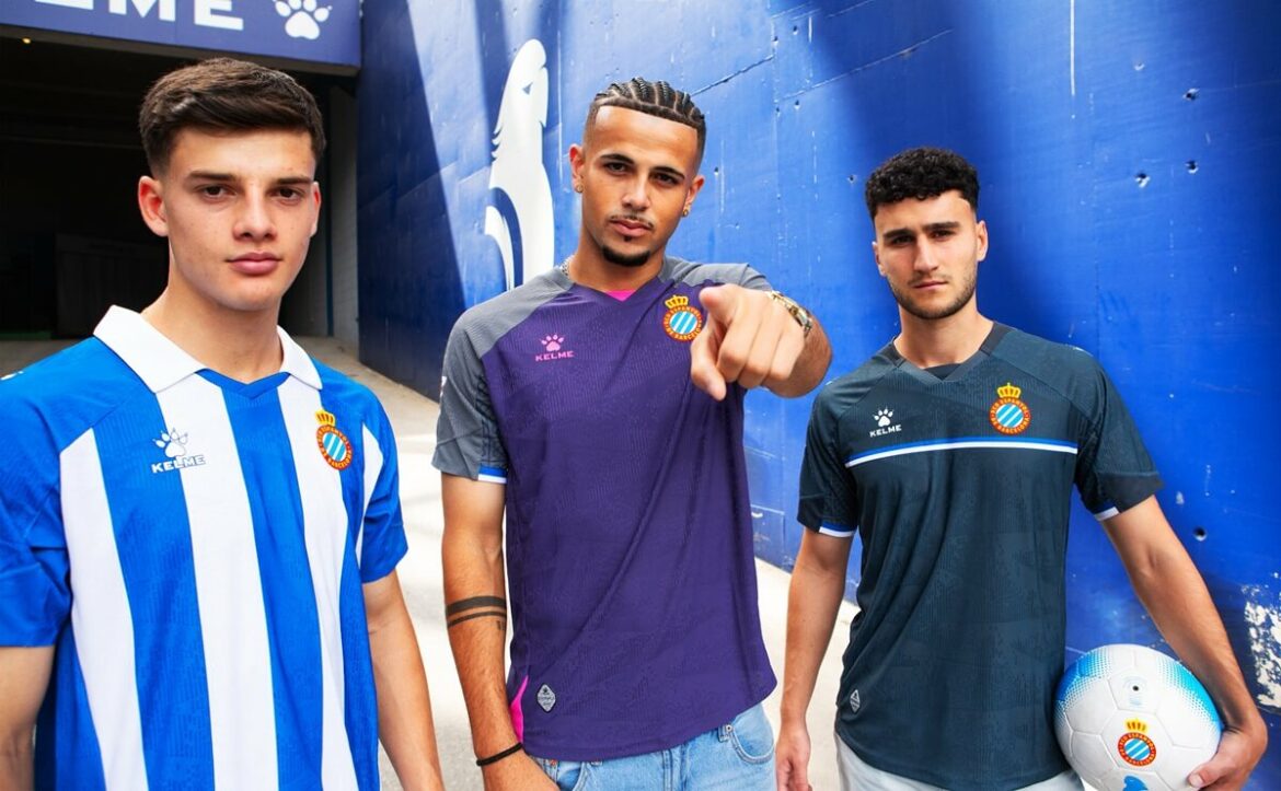 ovas camisas do Espanyol 2024-2025 são lançadas pela Kelme