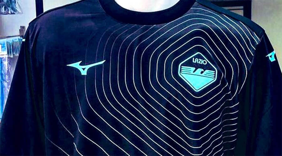 Terceira camisa da Lazio 2024-2025 Mizuno a Terceira camisa da Lazio 2024-2025 Mizuno