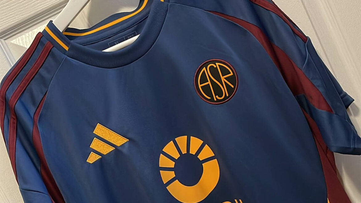 Terceira camisa do AS Roma 2024-2025 Adidas