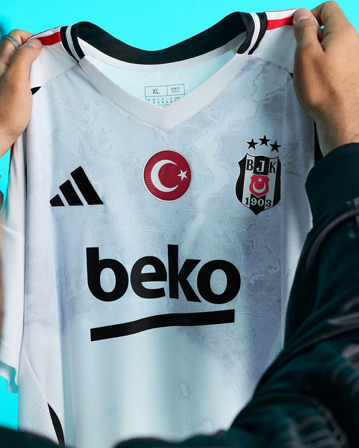 Nova terceira camisa do Besiktas 20242025 Adidas » Mantos do Futebol