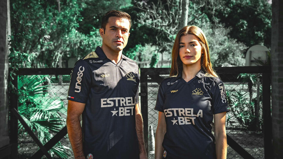 Terceira camisa do Criciúma EC 2024-2025 Volt Eder