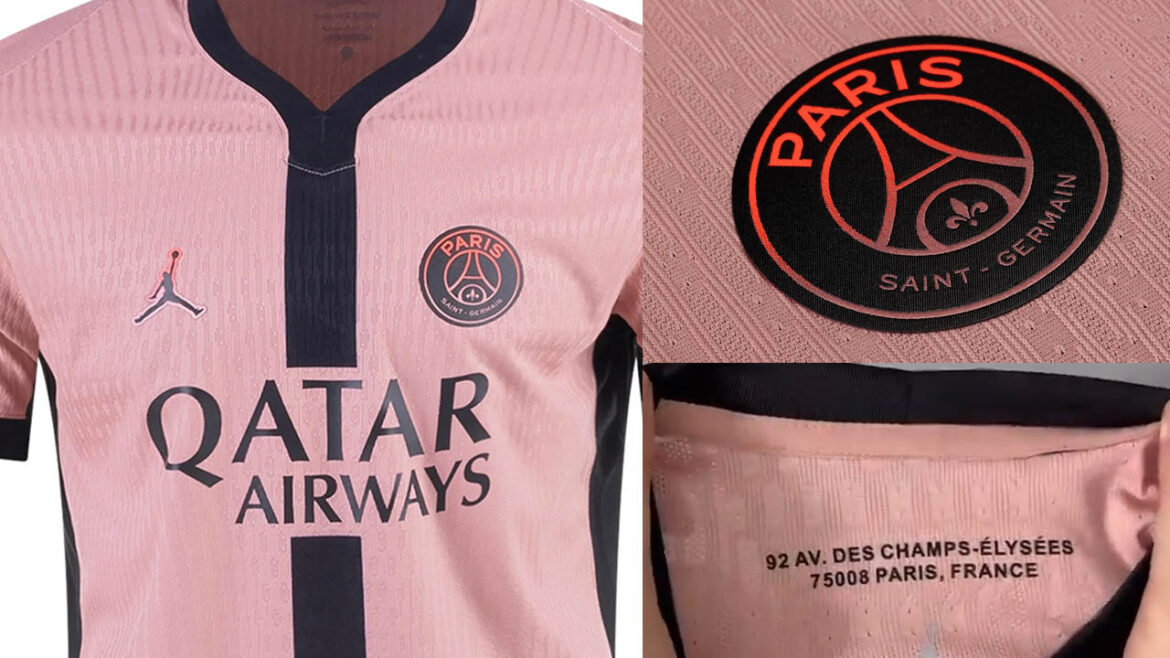 Terceira camisa do PSG 2024-2025 Jordan