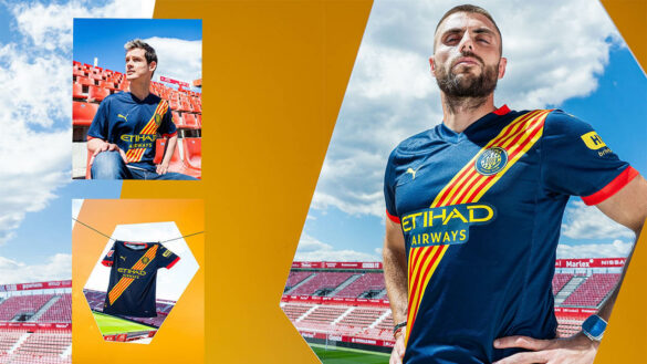 Camisa reserva do Girona FC 2024-2025 PUMA