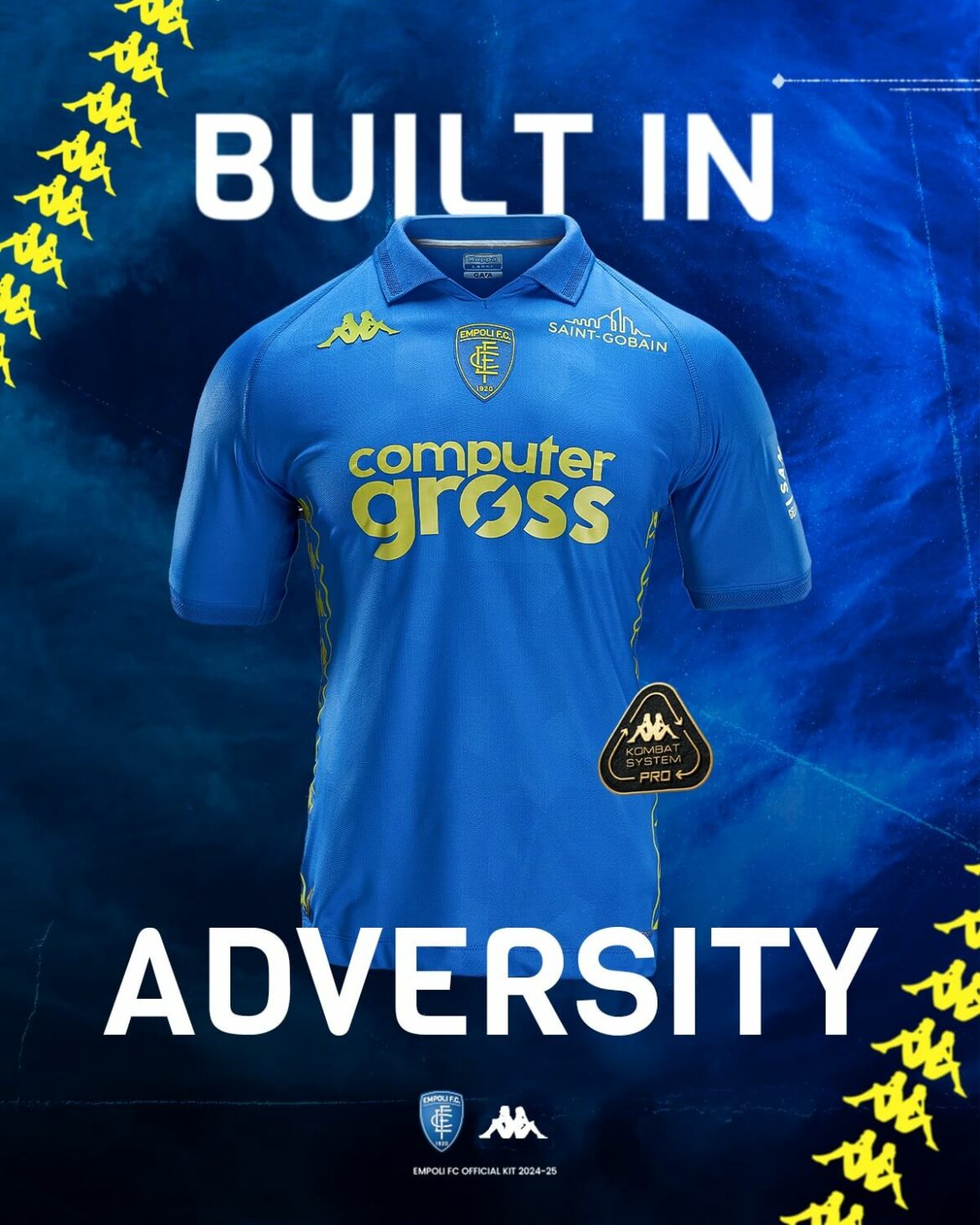 Novas camisas do Empoli 20242025 Kappa » Mantos do Futebol