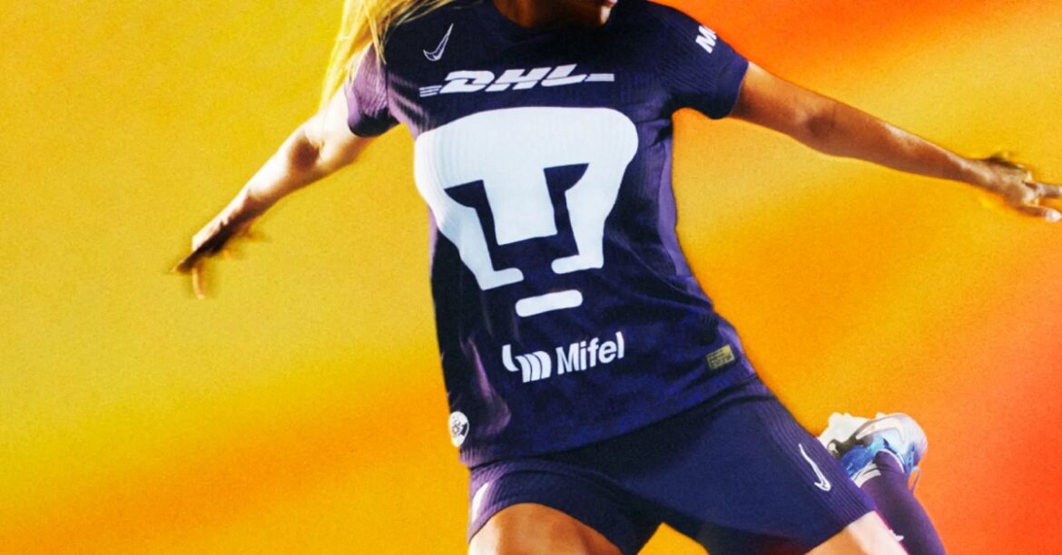 Nike lança nova terceira camisa do Pumas UNAM para 2024-2025