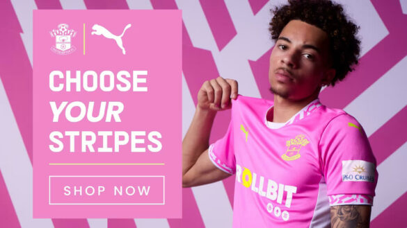 PUMA lança terceira camisa do Southampton 2024-2025