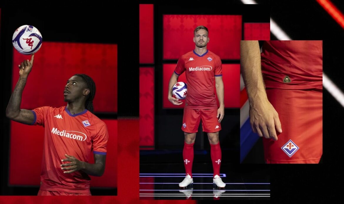 Terceira camisa da Fiorentina 2024-2025 é lançada pela Kappa