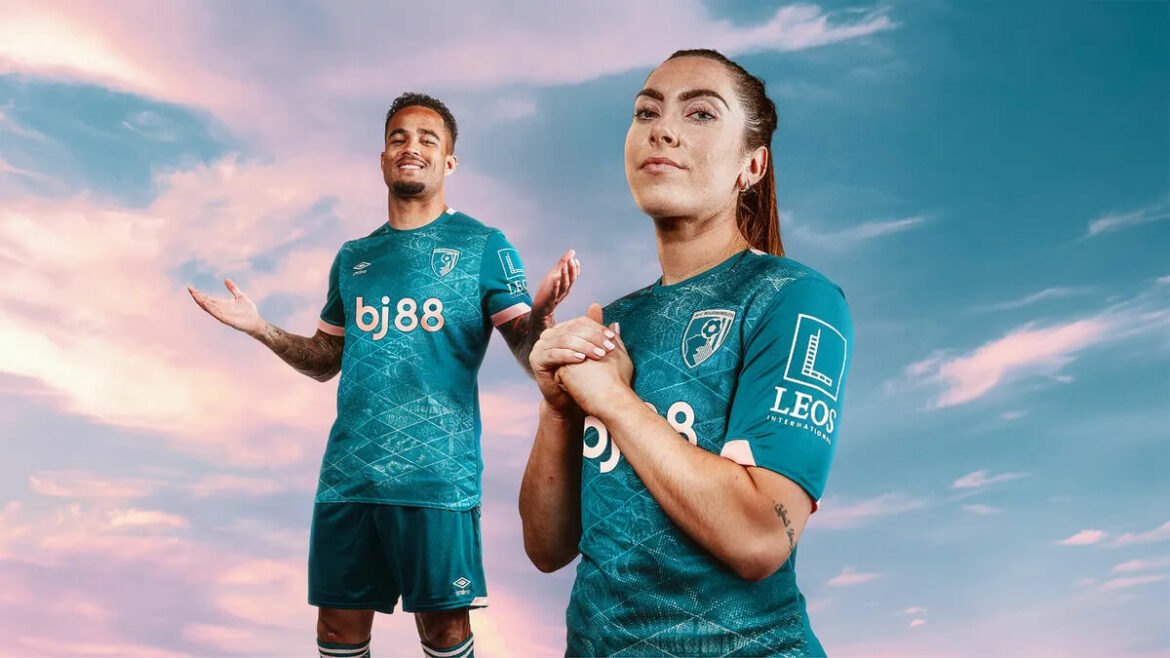 Terceira camisa do Bournemouth 2024-2025 é lançada pela Umbro
