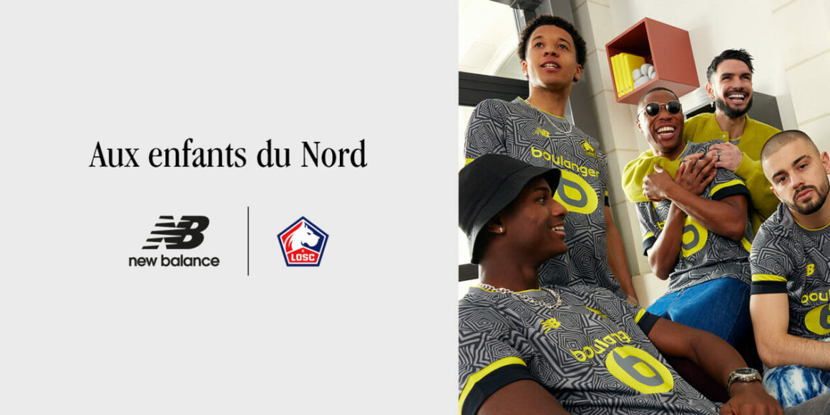 Terceira camisa do Lille OSC 2024-2025 é lançada pela New Balance