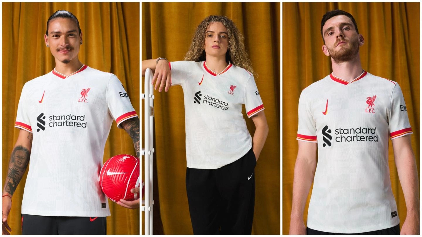 Nova terceira camisa do Liverpool 2024-2025 Nike » Mantos do Futebol