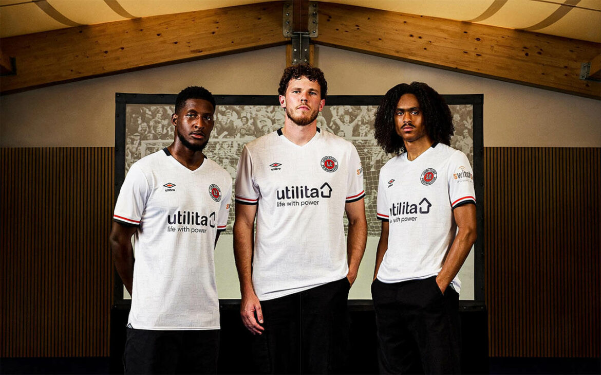 camisas do Luton Town para 2024-2025 Umbro