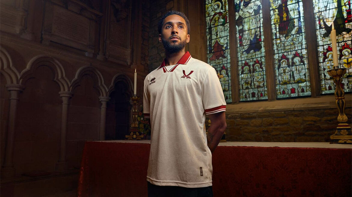 Terceira camisa do Sheffield United 2024-2025 Erreà a Terceira camisa do Sheffield United 2024-2025 Erreà