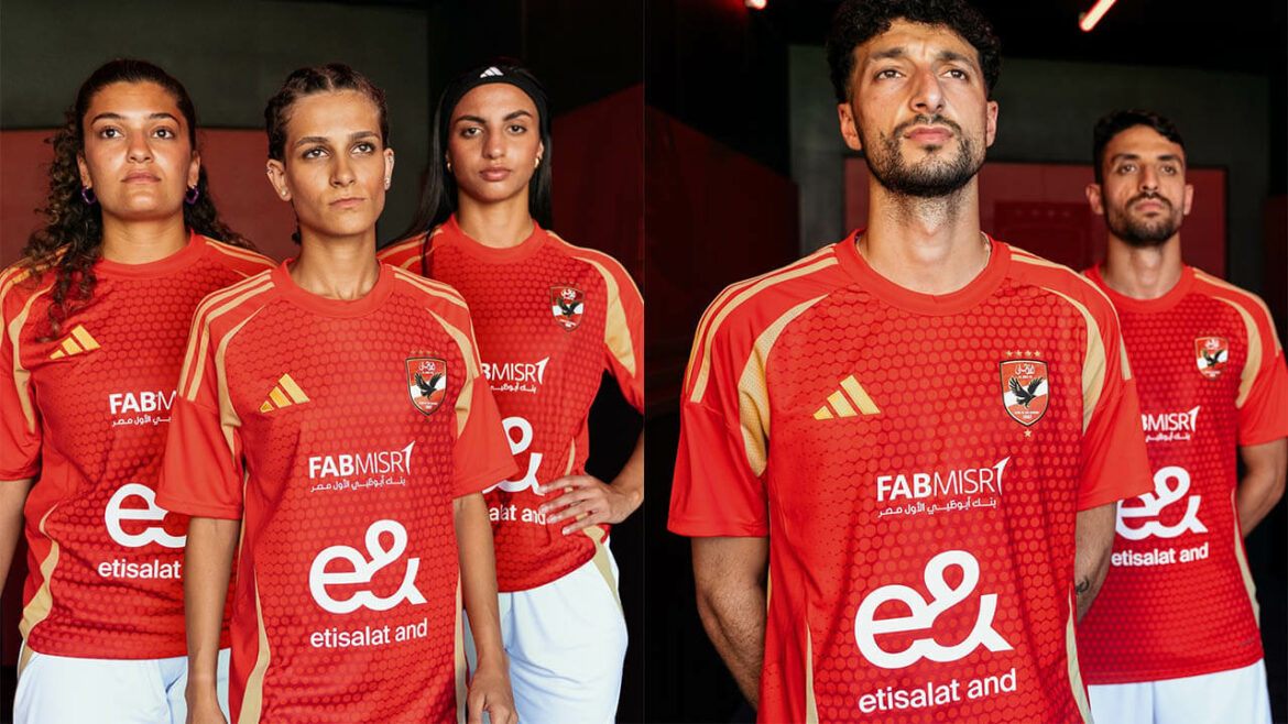 Camisa titular do Al Ahly 2024-2025 Adidas