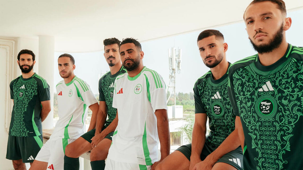 Camisas da Argélia 2024-2025 Adidas