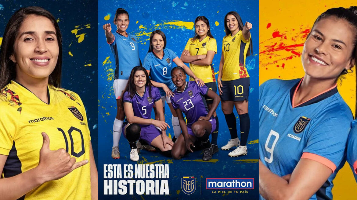 Camisas da Seleção Feminina do Equador 2024-2025 Marathon a Camisas da Seleção Feminina do Equador 2024-2025 Marathon