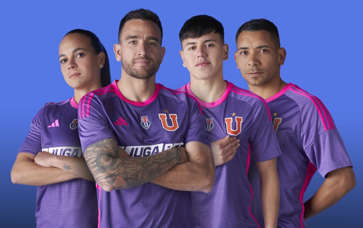 Terceira camisa da Universidad de Chile 2024-2025 é lançada pela Adidas