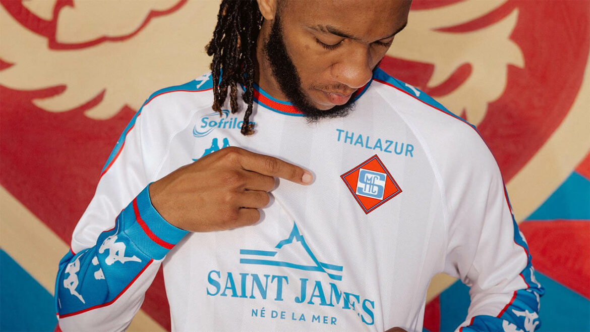 Terceira camisa do SM Caen 2024-2025 Kappa