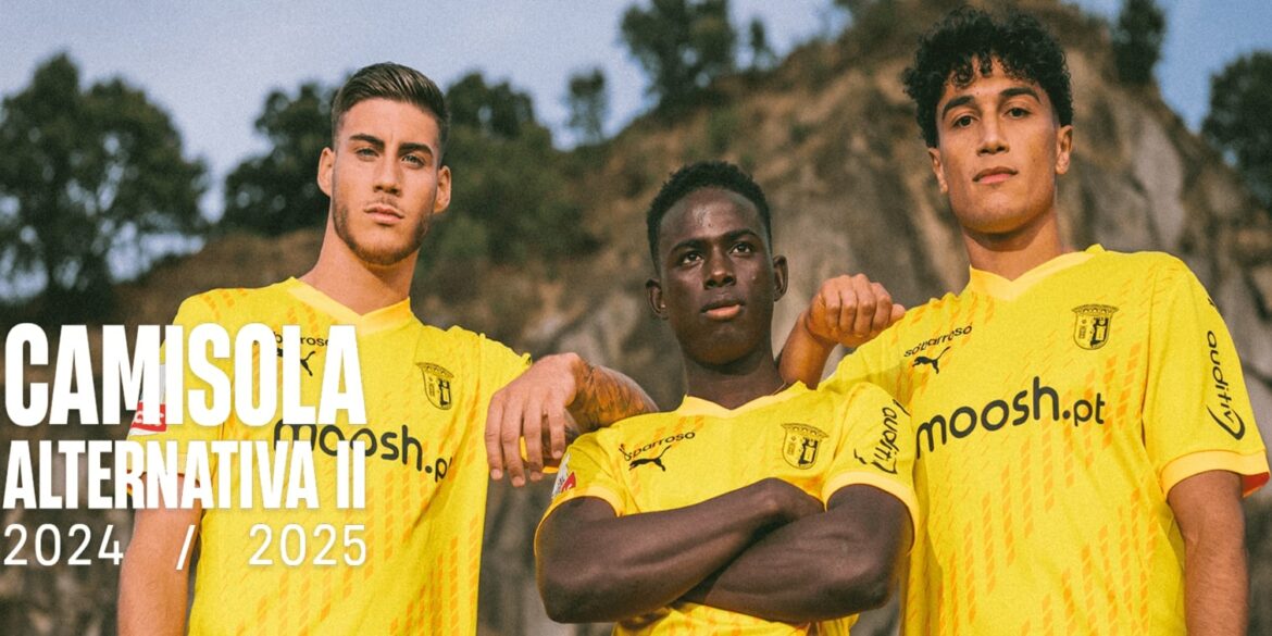 Terceira camisa do Sporting Braga 2024-2025 é lançada pela PUMA