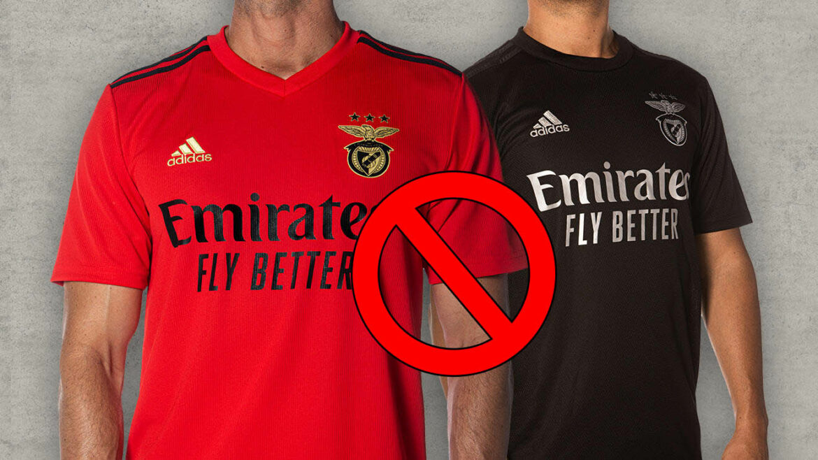 Benfica novo estatuto uniformes