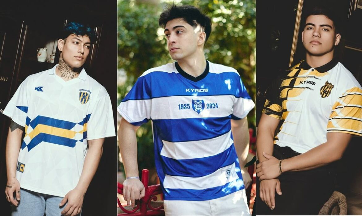 Kyrios Sport lança camisas retrô para clubes paraguaios