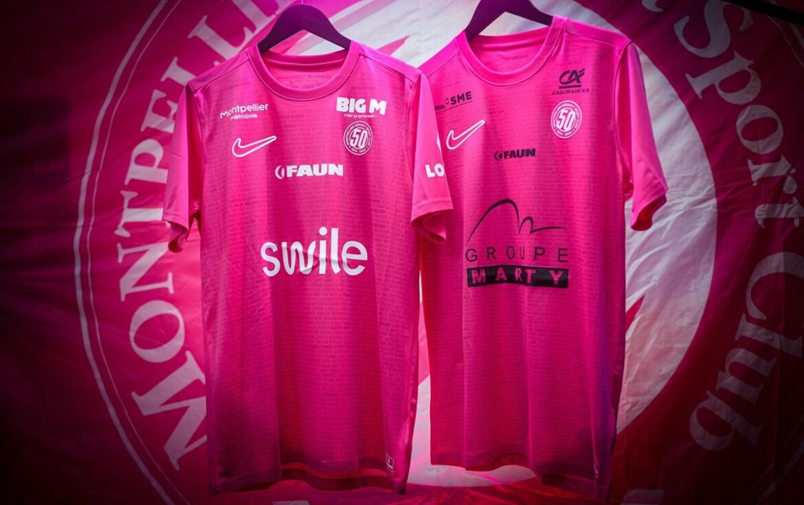 Montpellier lança camisa para o Outubro Rosa 2024